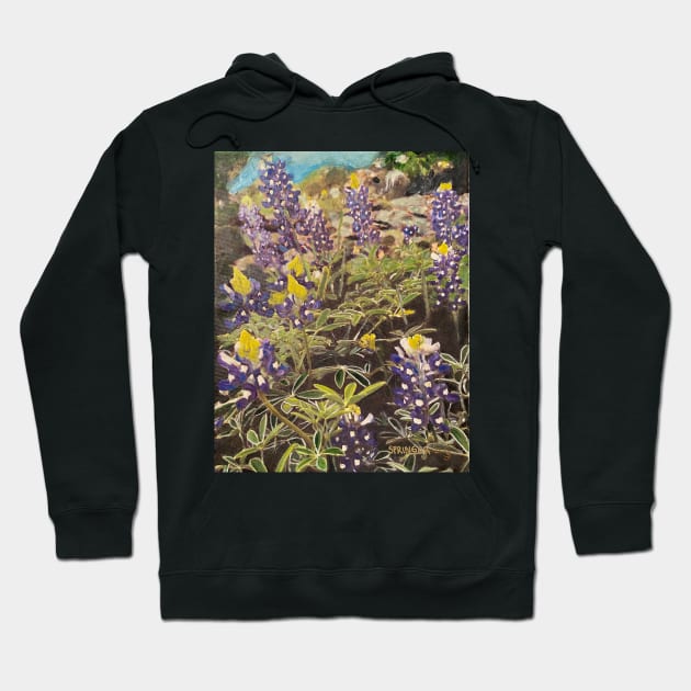 Texas Bluebonnet Season Hoodie by gjspring